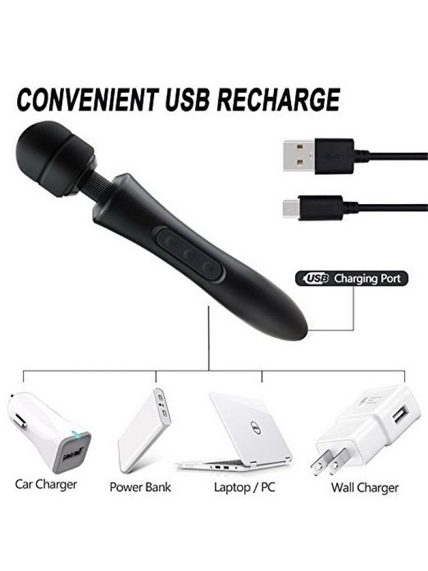 Second generation rechargeable large AV stick 