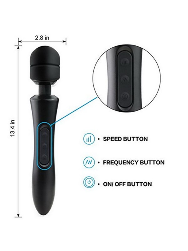 Third generation rechargeable large AV stick 