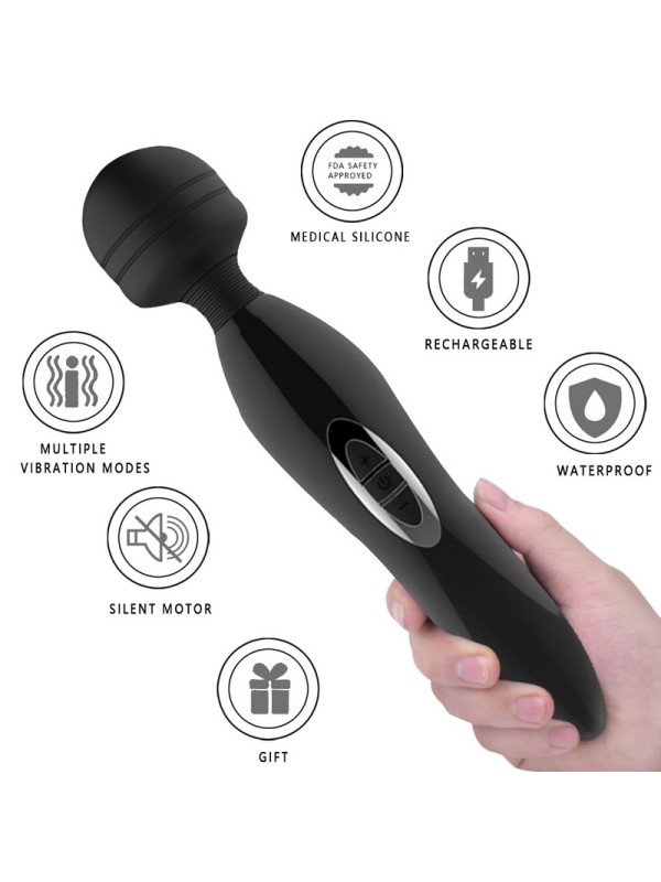 Tidal Massage Stick 5 Speeds 3 Modes Per Speed 