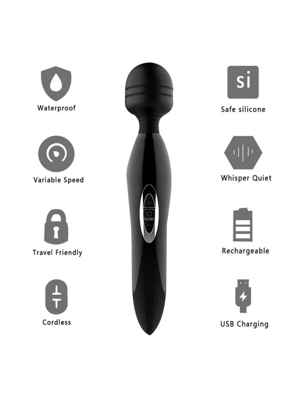 Tidal Massage Stick 5 Speeds 3 Modes Per Speed 