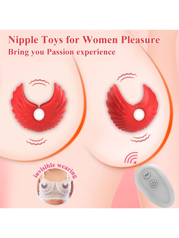 Nipple Vibrator Adjustable Happy Female 10 Vibration Nipple Clip Sex Game GM-537 