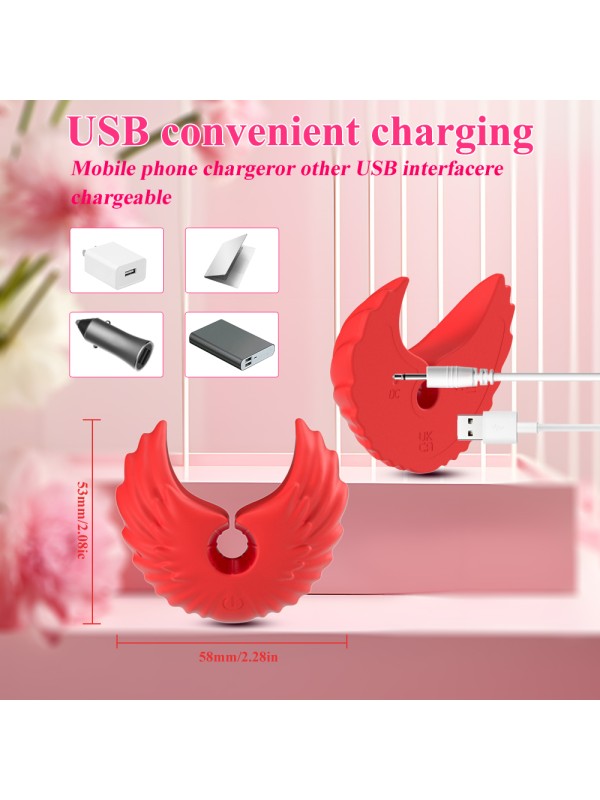 Nipple Vibrator Adjustable Happy Female 10 Vibration Nipple Clip Sex Game GM-537 