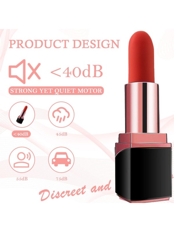 Lipstick Bullet 10 Speed Vibration Magnetic Charging Black Blue Red White Female Vibrator Sex Toy GM-239 