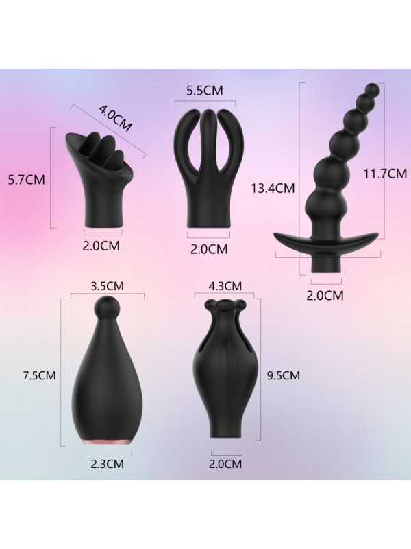 Tongue Licking Jumping Egg Silicone Backyard Bead Pulling Nipple Clip Male and Female Shared Masturbator Vibrator GM-259 