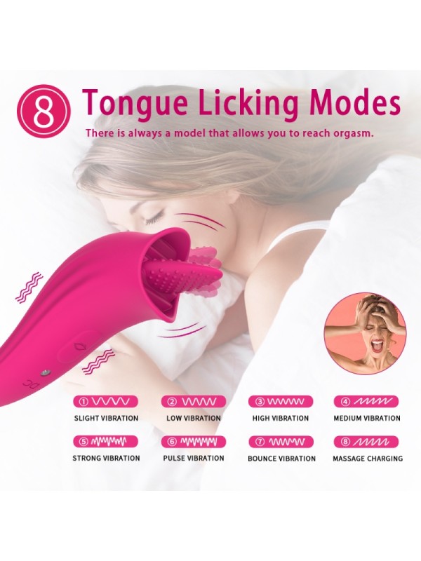 Purple Bird Tongue 