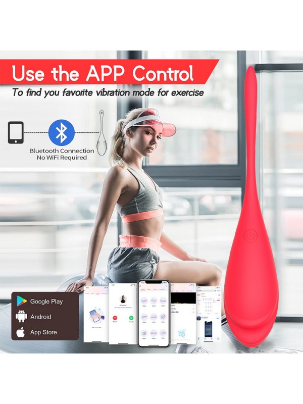 Wireless APP Remote Control Jump Egg Female Vagina Tighten Exercise Kegel Ball Vibrator GM-333 