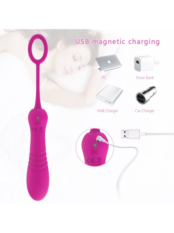 Top 10 Telescopic Vibration G Spot Clit Sex Vibrators Masturbation Dildo GM-335 