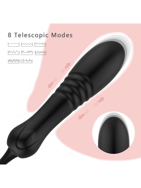 Top 10 Telescopic Vibration G Spot Clit Sex Vibrators Masturbation Dildo GM-335 