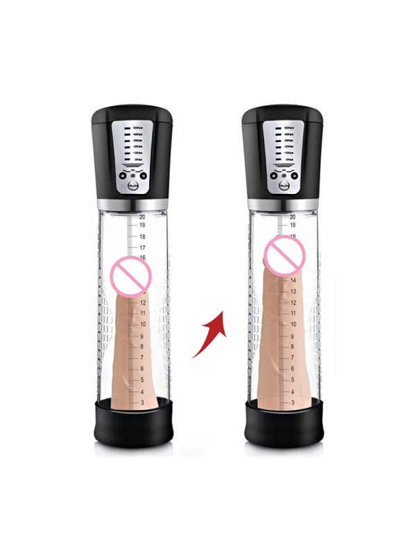 Electric Male Masturbator with 5 Suction Modes Penis Trainer Enlargement Erection Extender GM-338 
