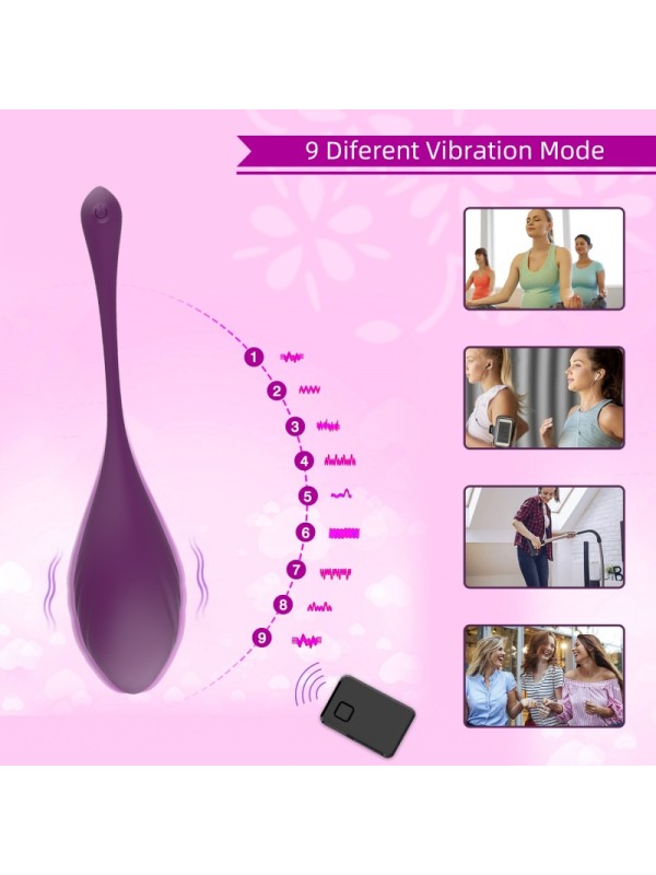 Eggs Vibrator Panty for Women Wearable Clitoral Vaginal Stimulator Sex Toy GM-341 