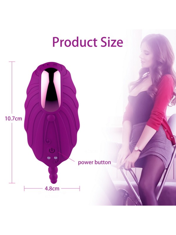 9 Modes Wireless Sucking Vibration Heating Wearable Female Masturbation Sex Toys GM-384 