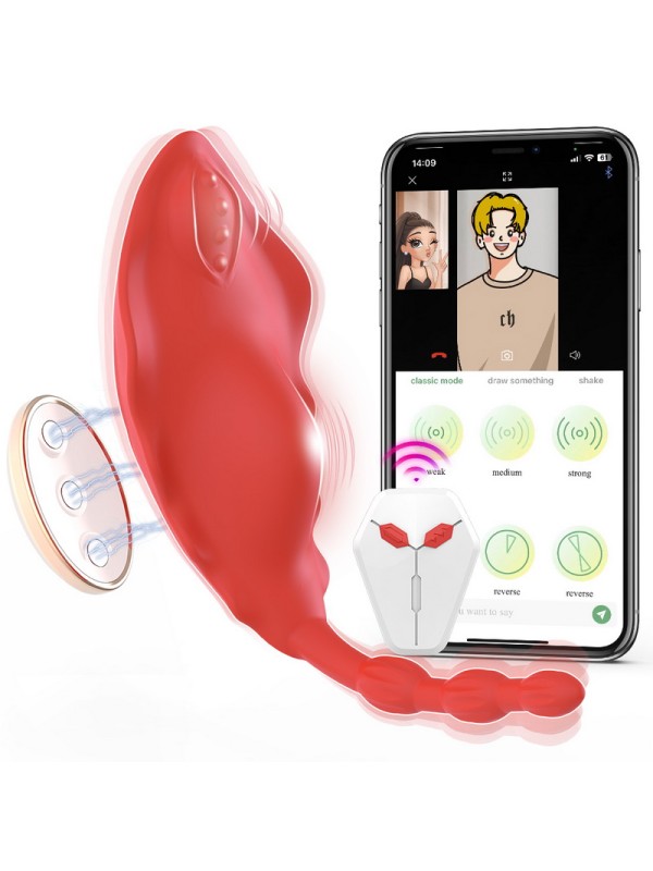 Wireless APP Remote Control Waterproof Wearable Bullet-shaped Vibration Masturbator Clitoral G-spot For Women GM-385 