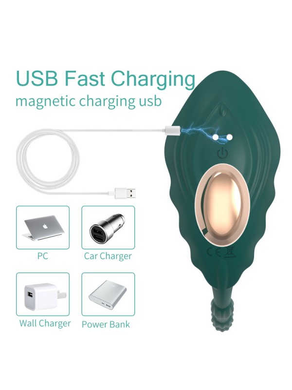 Wireless APP Remote Control Waterproof Wearable Bullet-shaped Vibration Masturbator Clitoral G-spot For Women GM-385 
