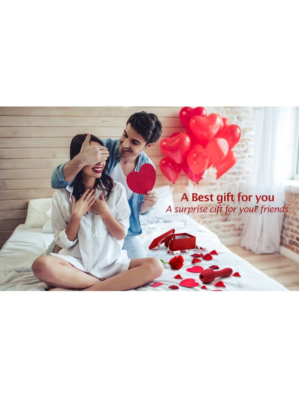 5 Speed Sucking Mode 10 Speed Vibration Mode Rose Sucking Vibrator Sex Toy GM-388 
