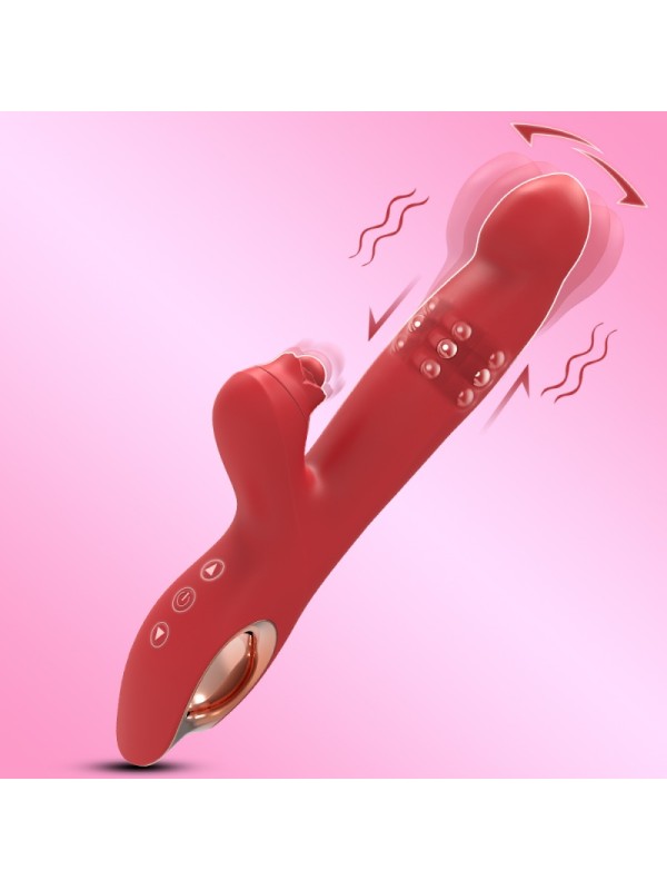 Sex Toy Double Heads Hiting 10 Vibrating Modes Vibrator for Women GM-485 