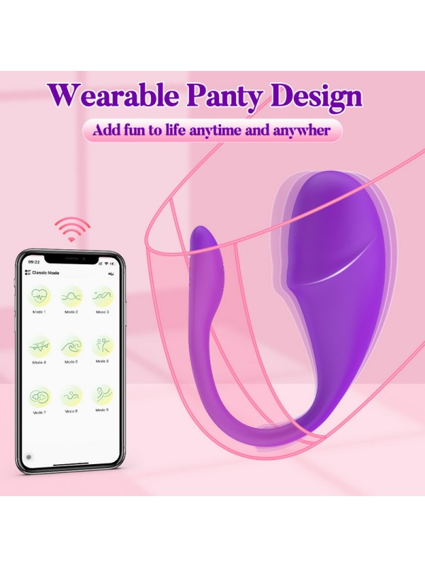 Panty Vibrator for Women G-Spot Clitoris Stimulator Sex Toy GM-496 