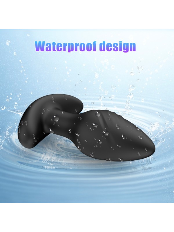APP Wireless Remote Control 9 Speed Vibration Swinging G Spot Prostate Orgasm Anal Butt Plug Dildo Vibrator GM-512 