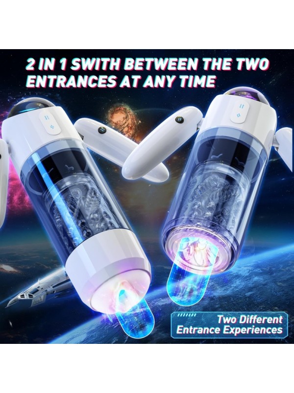 Adult Sex Toy for Men Penis Stimulator Massage with 7 Retractable Mode 4 Speed Sex GM-518