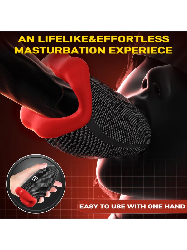 Male Masturbator 9 Vibration LED APP Control Penis Training Tool Adult Sex Toys GM-520 