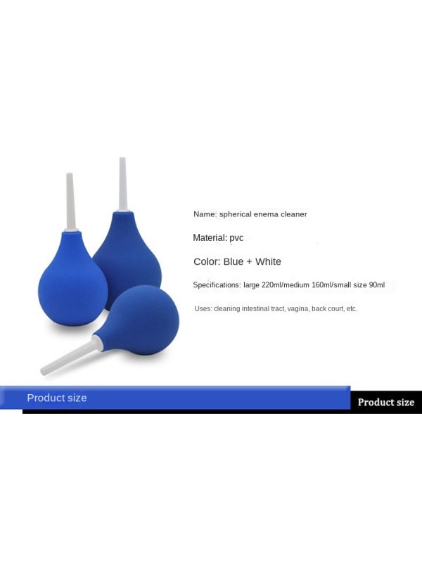 Enema bulb Vaginal And anal Cleansing Device 