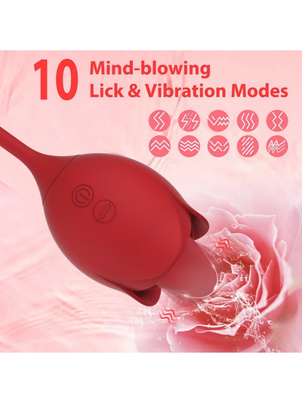Rose Telescopic Bullet - 02 Licking Version 
