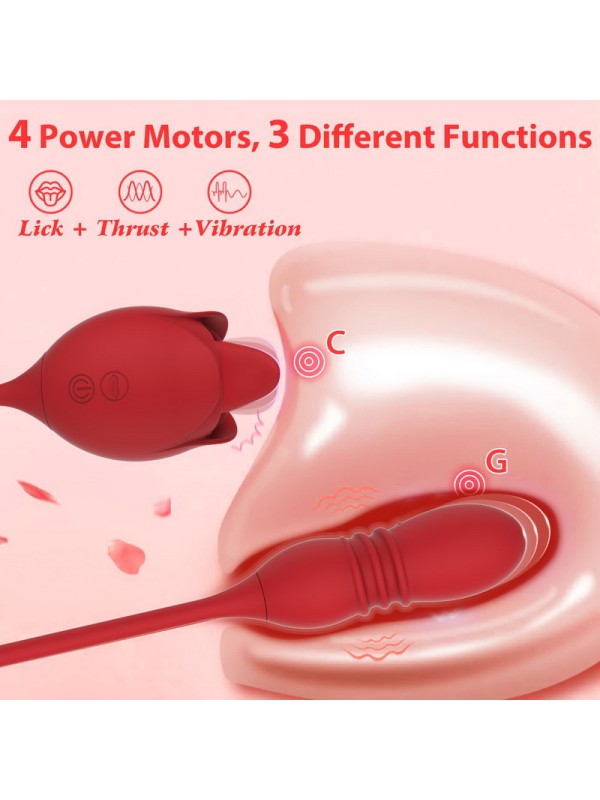 Rose Telescopic Bullet - 02 Licking Version 