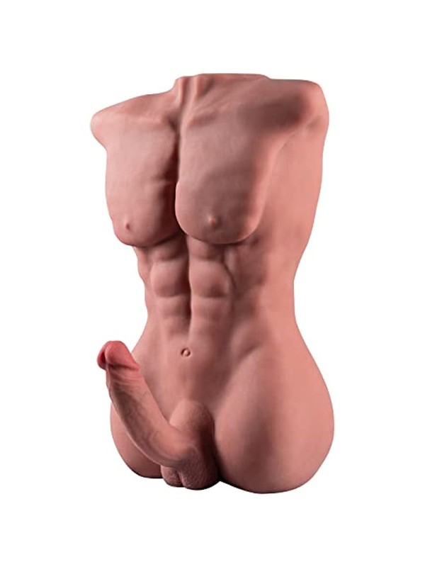 Half-length Adult Sex Toys With Big Penis Masturbator PL-048 