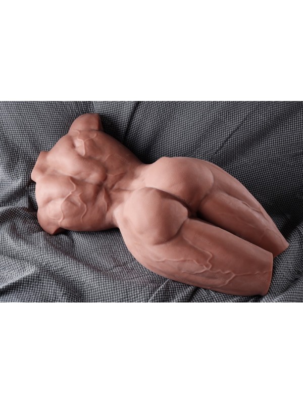 Adult Torso Sex Doll Solid TPE Half Body Real Big Penis PL-049 