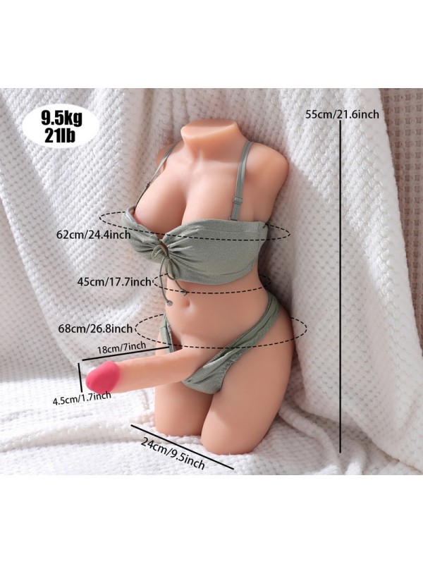 9.5KG Half Body Sex Toys for Men Doll Sex Pretty PL-06 